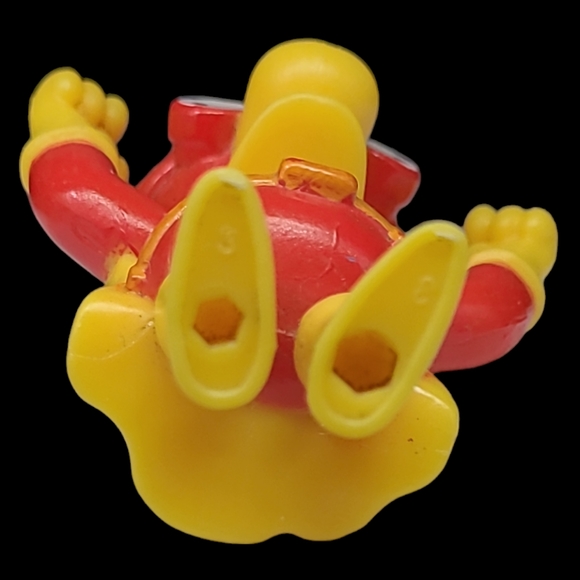 2001 MANUFACTURED FOR BURGER KING THE SIMPSONS "MILHOUSE RADIOACTIVE MAN" FIGURE - Picture 5 of 8